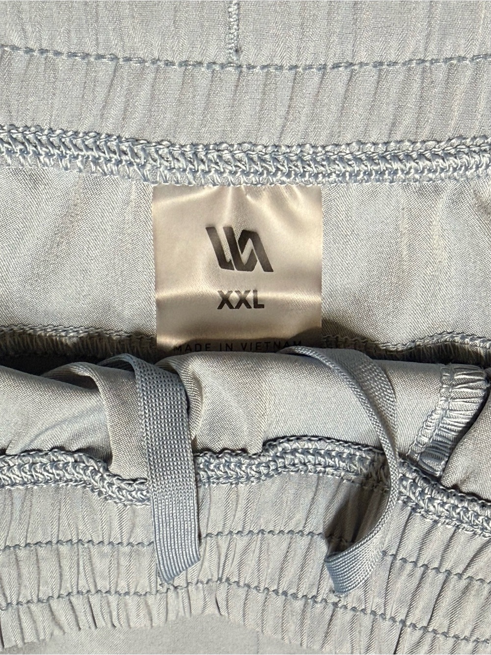 Men’s Athletic Drawstring Shorts in Light Blue - XXL